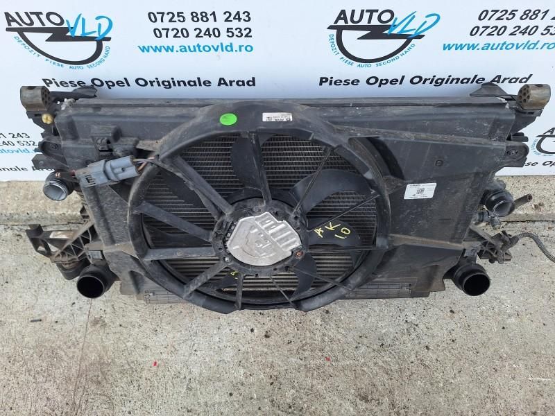 Electroventilator Opel Astra K facelift 2019 2021 1.0 T; 1.4 T B10XFL;