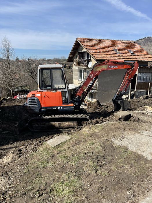 Услуги с багери!