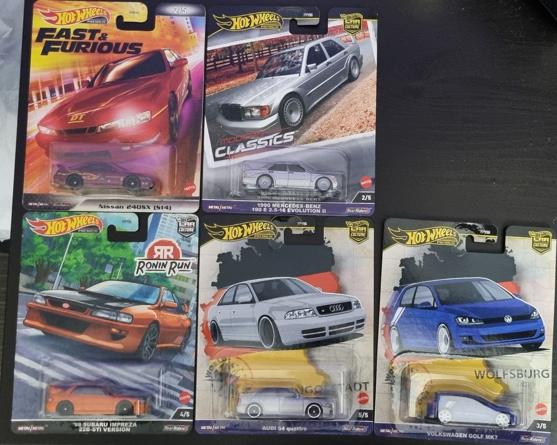 Hot Wheels, Matchbox и Majorette