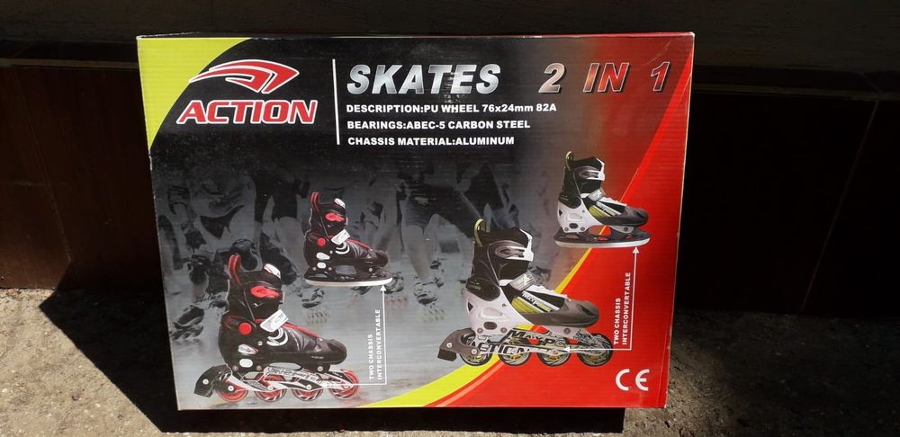 Role/patine Action 2in1