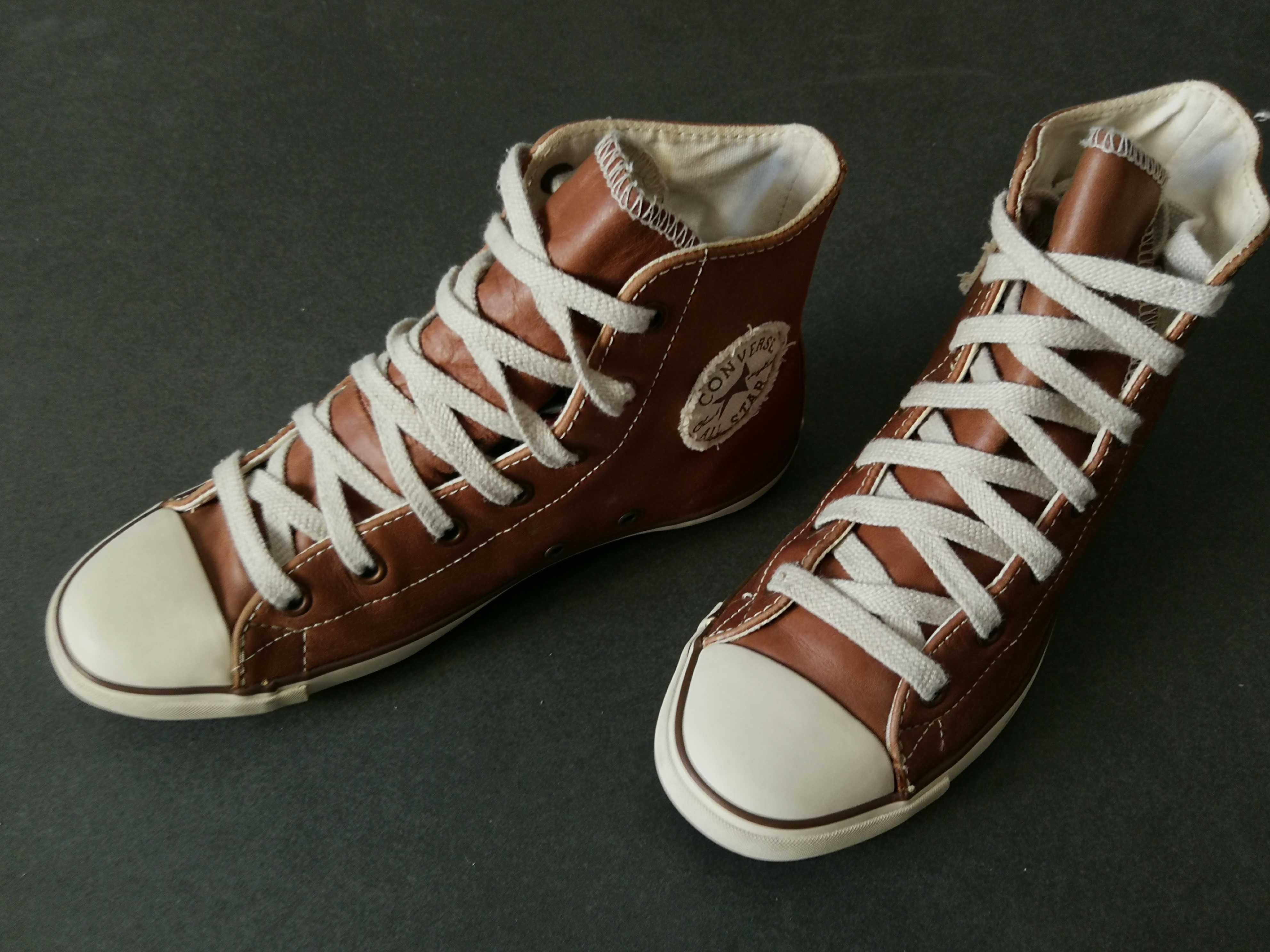 Ghete PIELE tenisi dama copii 35 36 CONVERSE  - INDONESIA Ca NOI