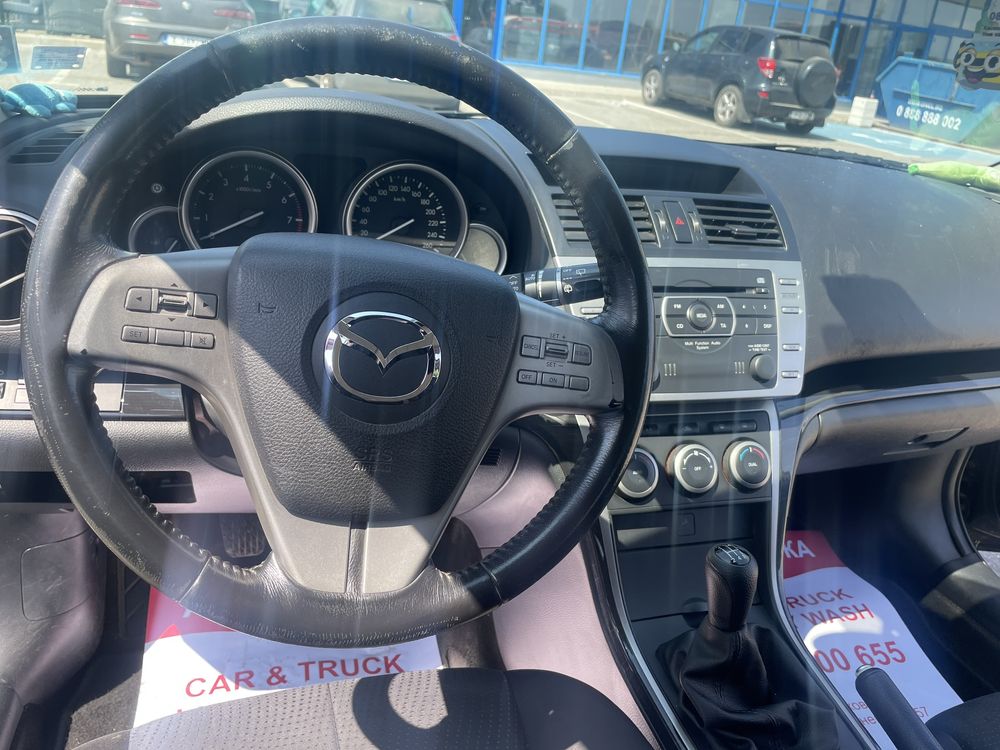 Mazda 6 черен металик в добро състояние