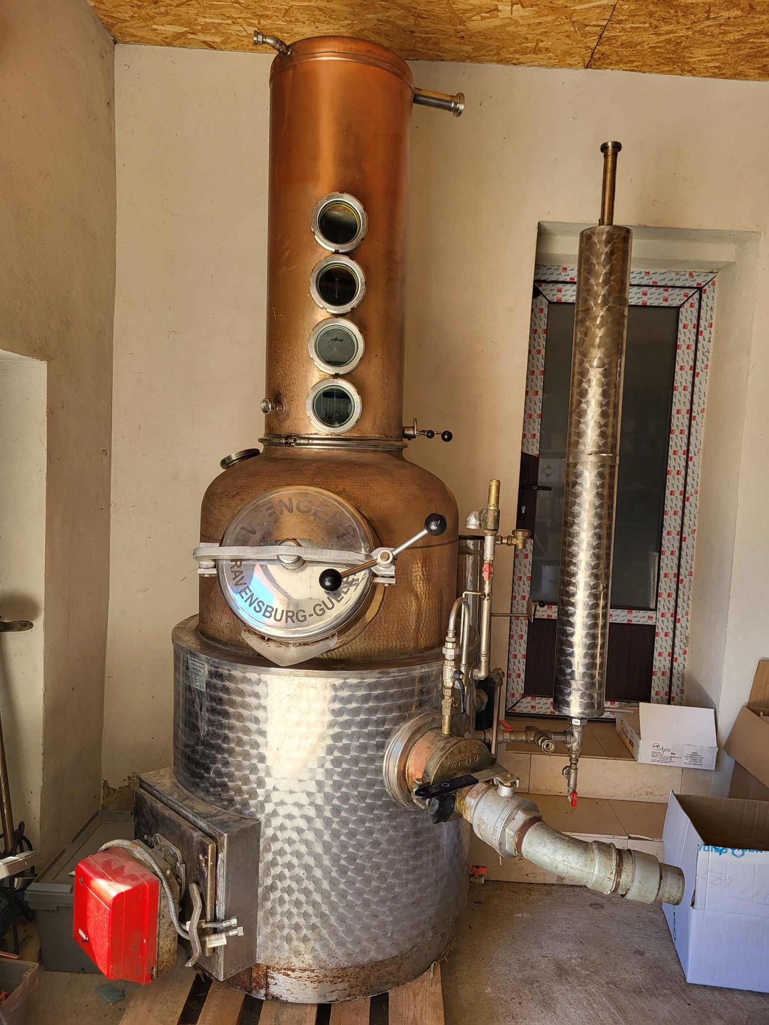 Cazane de palincă cu dublă distilare