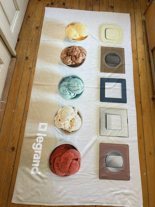 НОВА плажна дизайнерска кърпа на Legrand