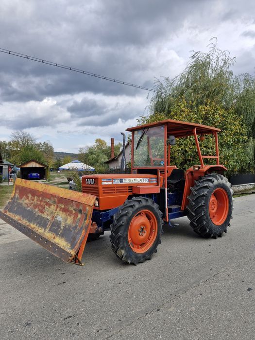 Tractor Same 4×4 cu lamă de zăpadă!!!