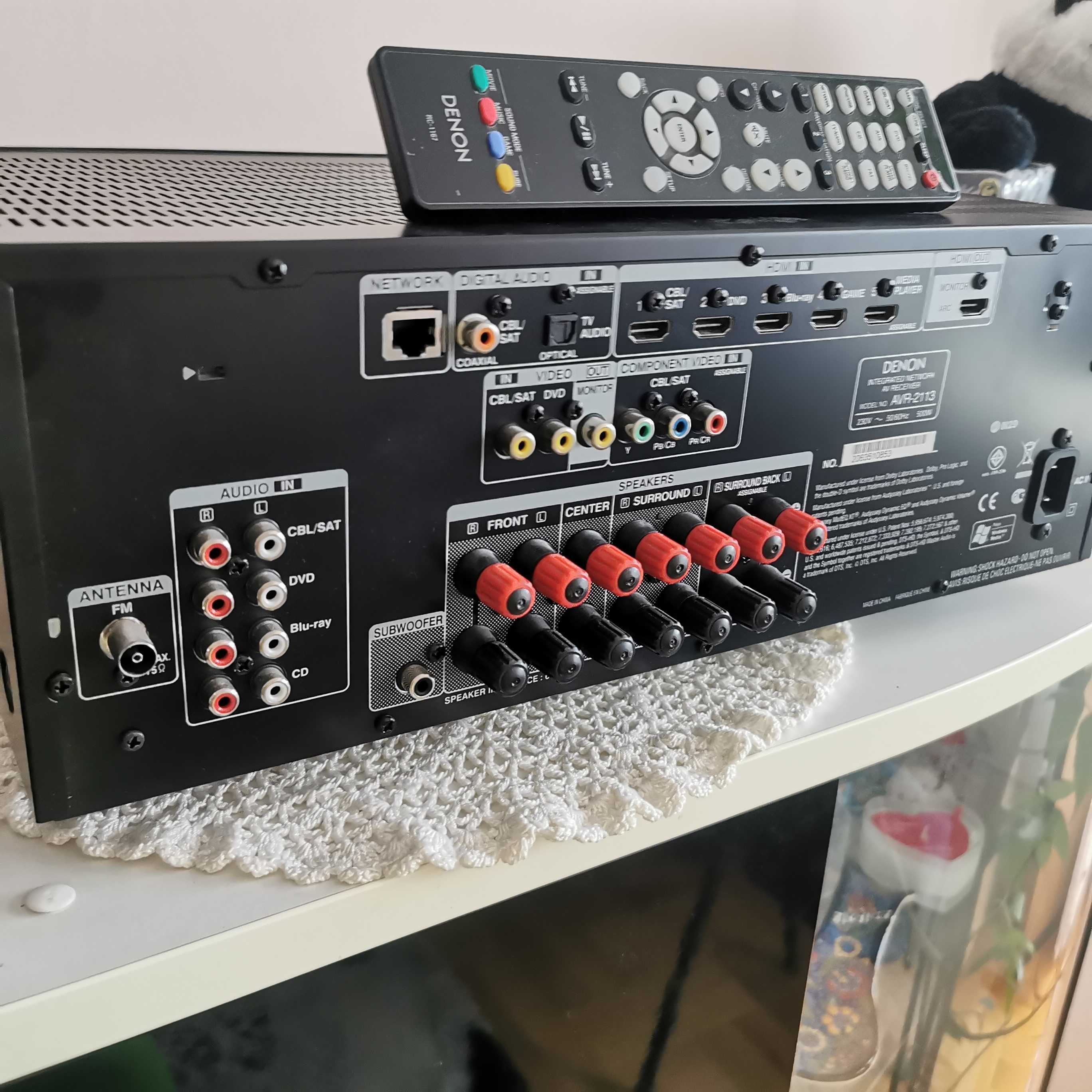 Denon AVR 2113_ресийвър с дистанционно