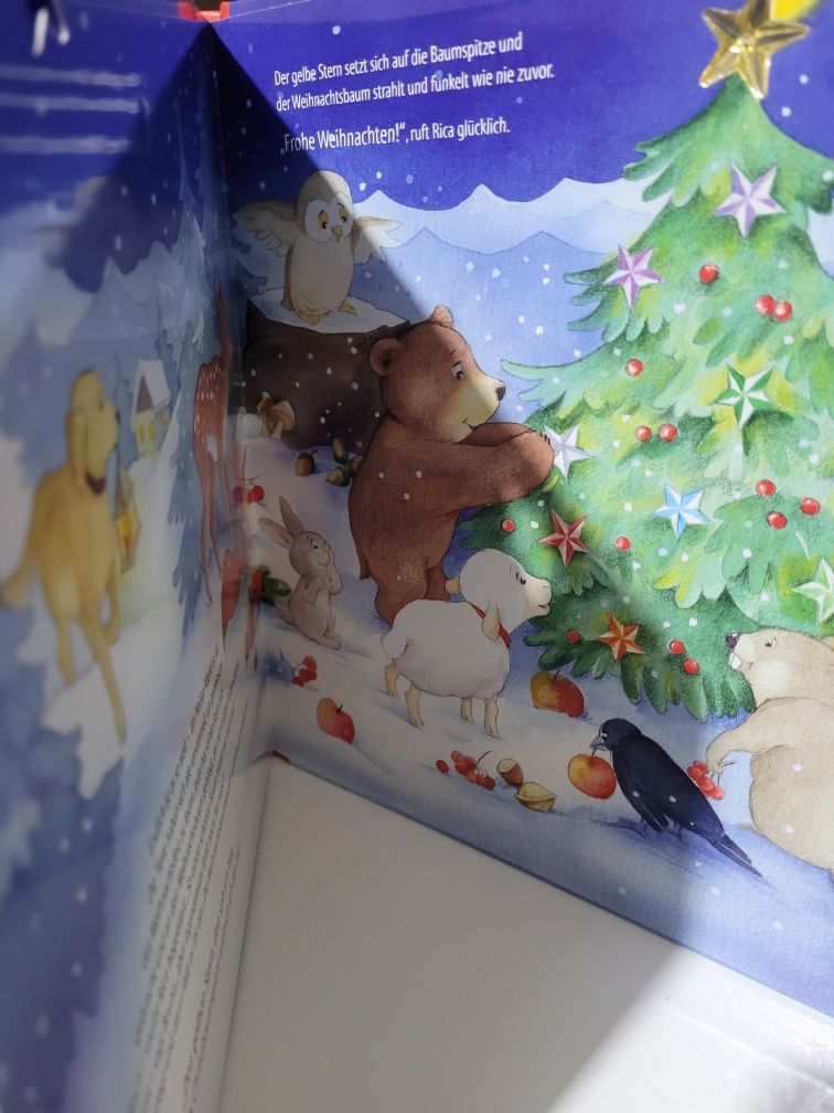 Детска коледна  книга на немски