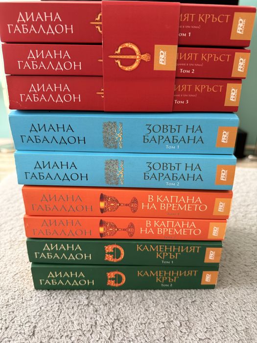 Диана Габалдон- поредица Друговремец Част 1- Част 4