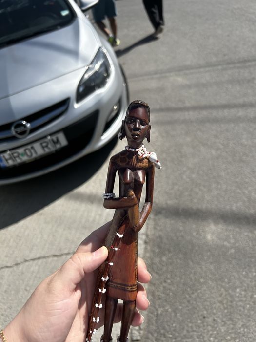 Vand statuie din lemn ,Africa