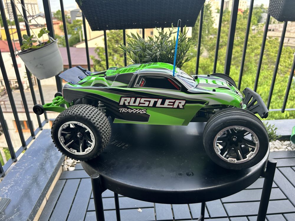 Automodel RC Traxxas Rustler 2WD XL-5 Electric Offroad- garantie