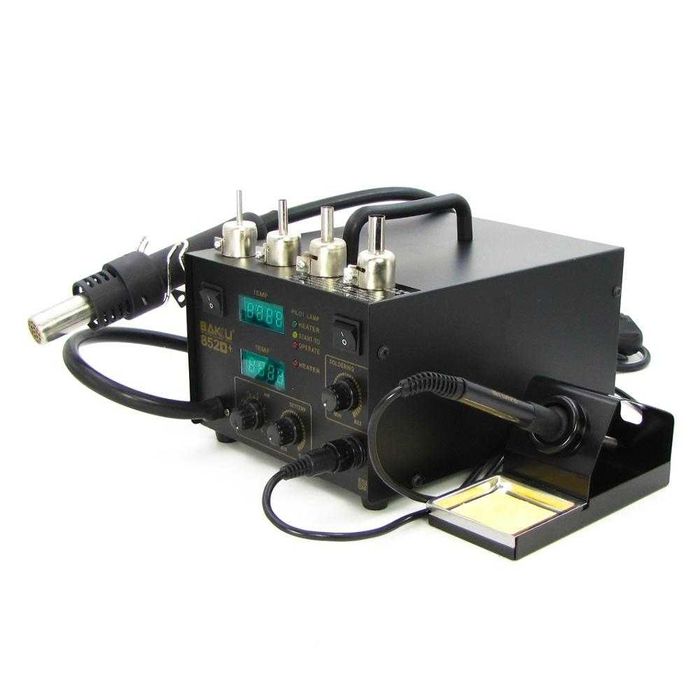 Станция за запояване BAKU BK852D+ компресор, горещ въздух, поялник