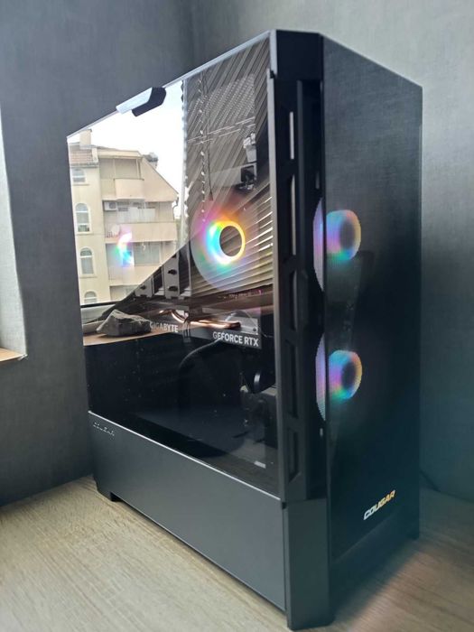 Геймърски Kомпютър GEFORCE RTX 4060, AMD Ryzen 7 5700X3D