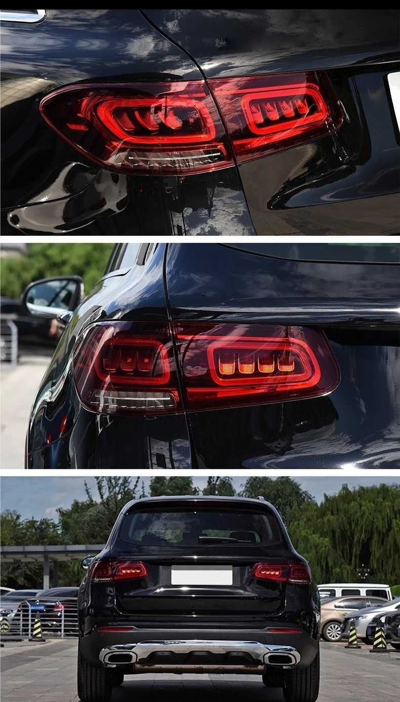 Тунинг LED Стопове за Mercedes GLC W253 (2015-2019) Facelift Vision