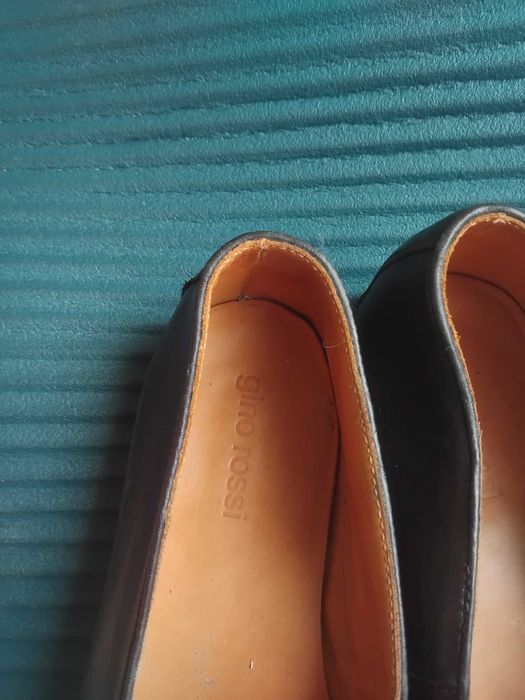 Gino Rossi оригинални мъжки обувки естествена кожа, 40 номер