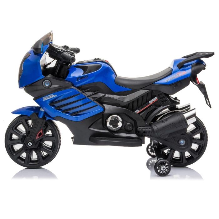 Motocicleta Electrica CoCo ToYs pentru copii LQ168 BIG alba , 12 volti