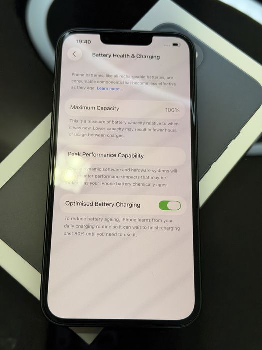 Iphone 13/Black/128gb/100% viata bateriei/NOU