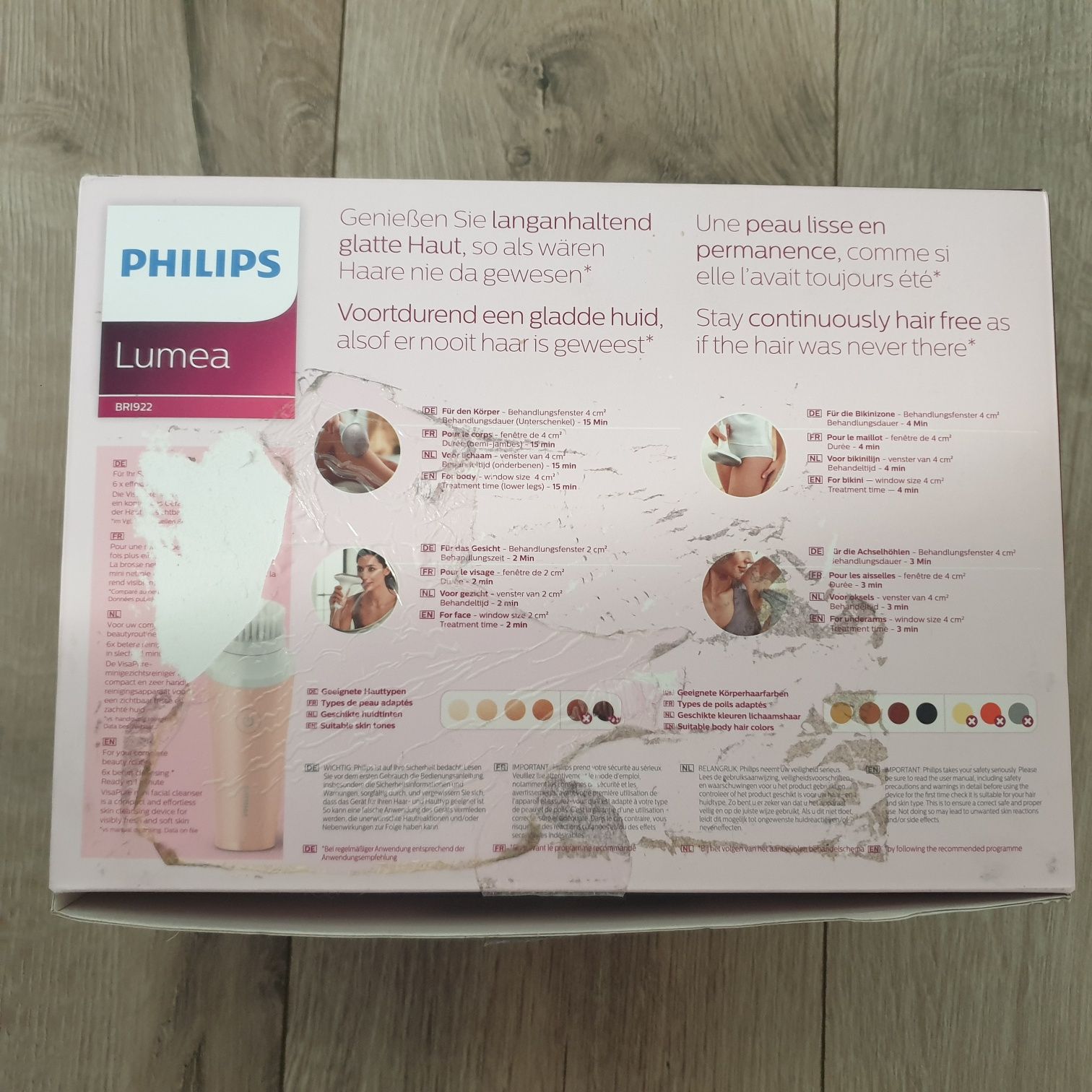 Epilator IPL Philips Lumea Advanced BRI922