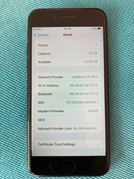 iPhone 7 32GB Jet Black черен