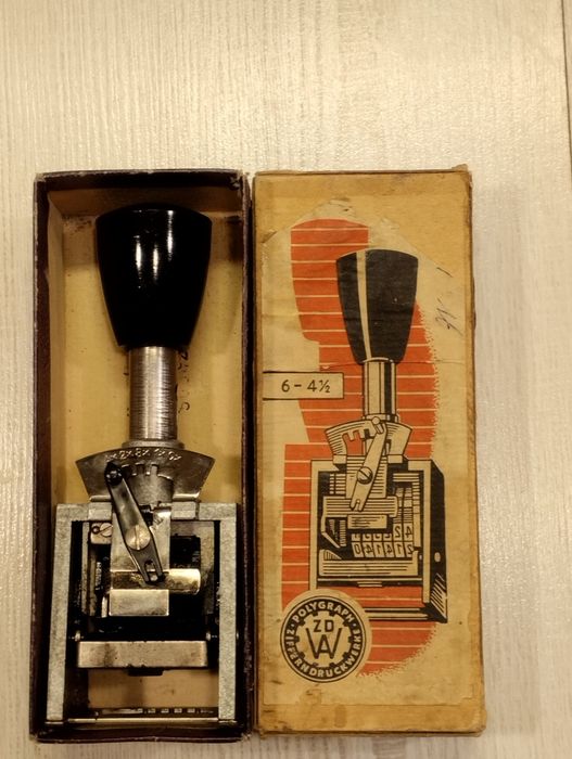 Номератор Polygraph Zifferndruckwerke