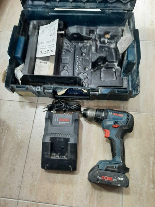 Винтоверт Bosch GSR 18V-55, Пълен Комплект