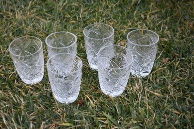 кристални чашки чашки