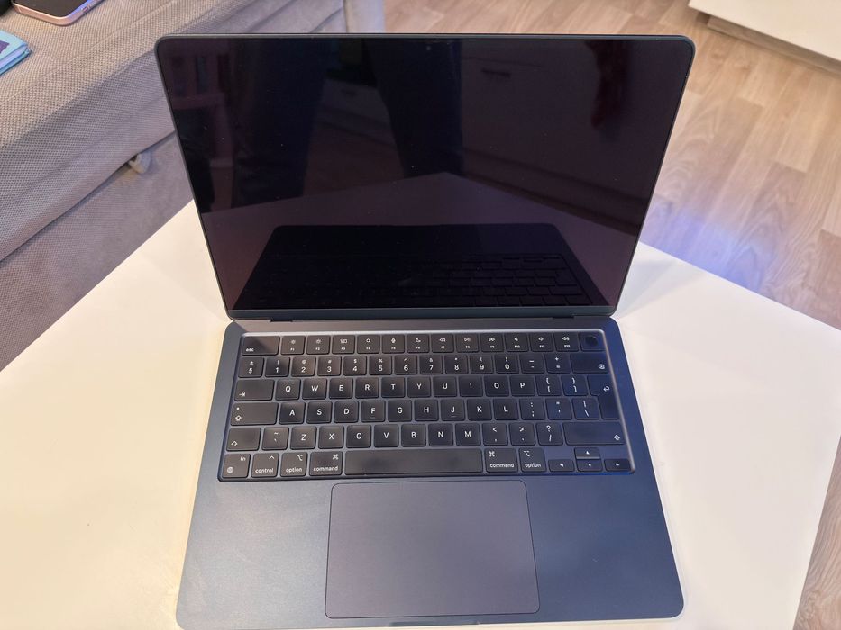 Macbook AiR 13 M2  8/128 Midnight Blue 2022 100% батерия, Гаранционен