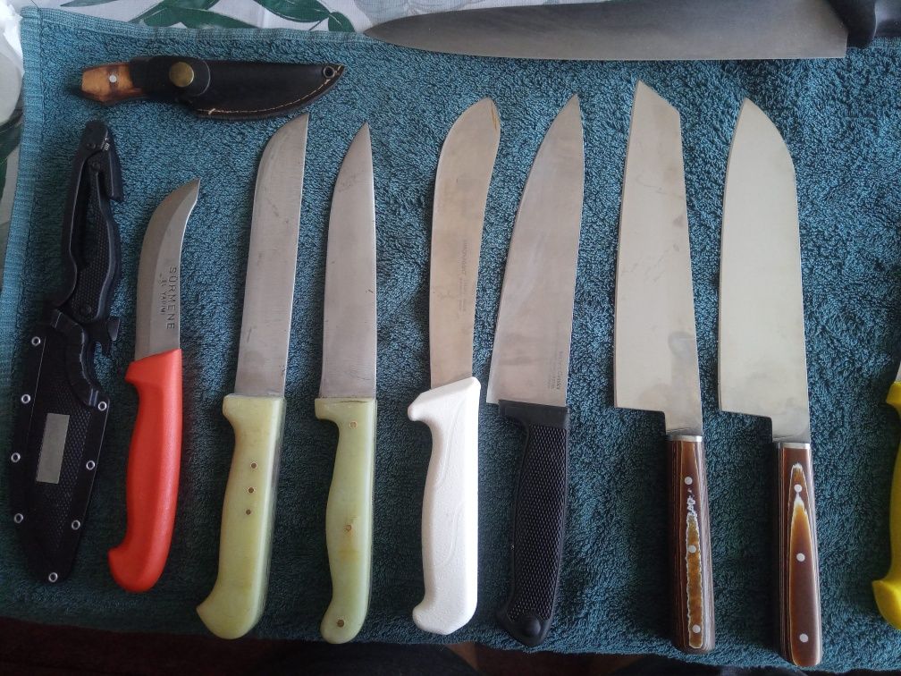 Нож , ножове , масат , точило за нож