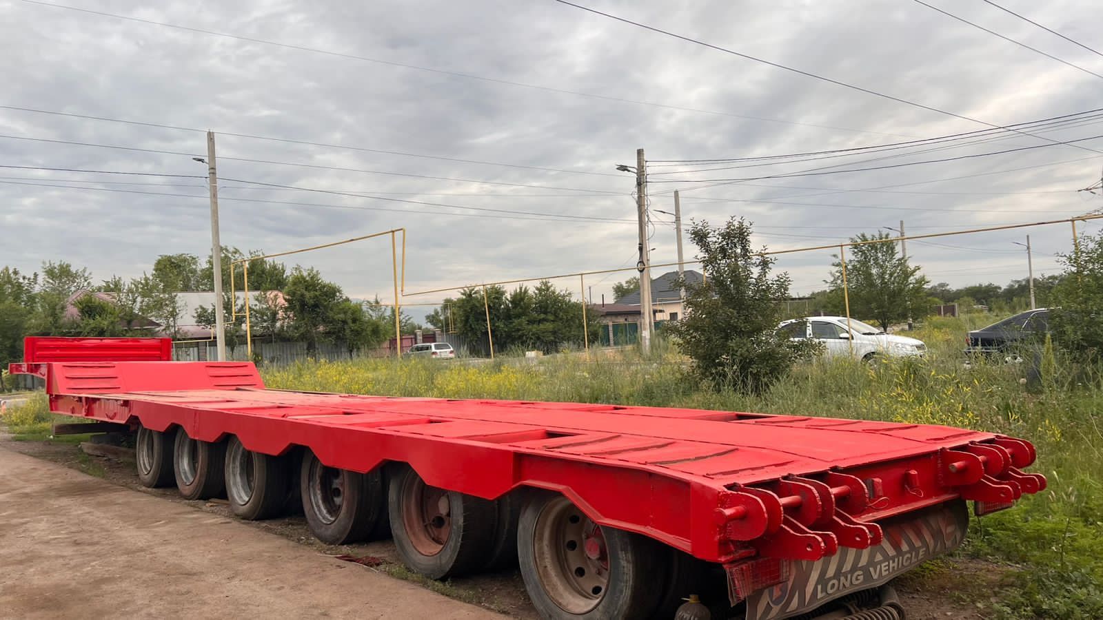 Трал 6 осей готов к работе