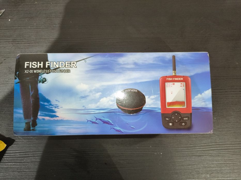 Сонар за риболов Sonar Fish Finder XJ-01, Безжичен, 100м обхват