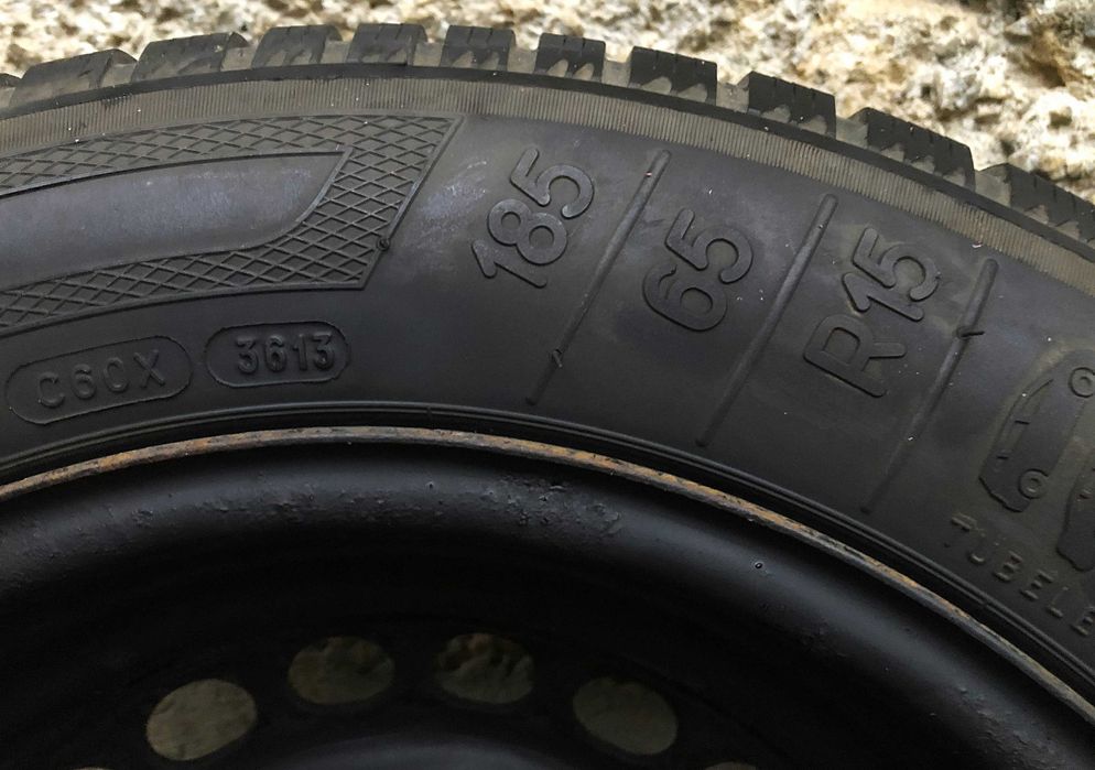 3 бр. Оригинални джанти + гуми за Пасат 4 /15"