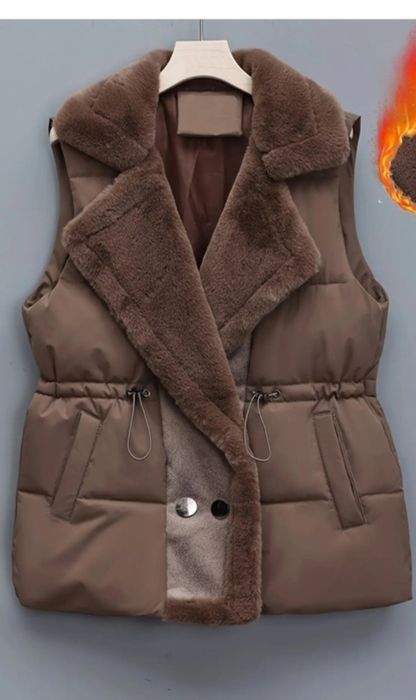 Желетка меховая шикарная