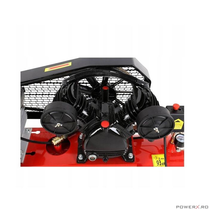 Compresor 100 litri, 2 pistoane pe ulei, 220V, 480 l/min, motor