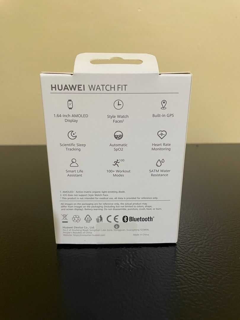 HUAWEI WATCH FIT SE Black, Android/iOS +adaptor usb type C,sigilat