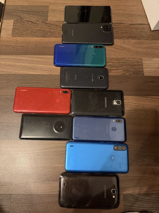 Lot telefoane Samsung, Motorola, Huawei