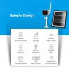 Camera wireless solar powered Xiaovv DC05F