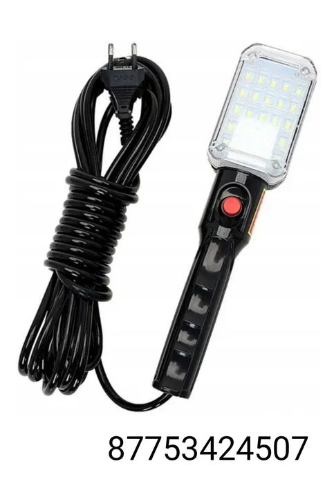 Фонарь прожектор, буксировочный трос