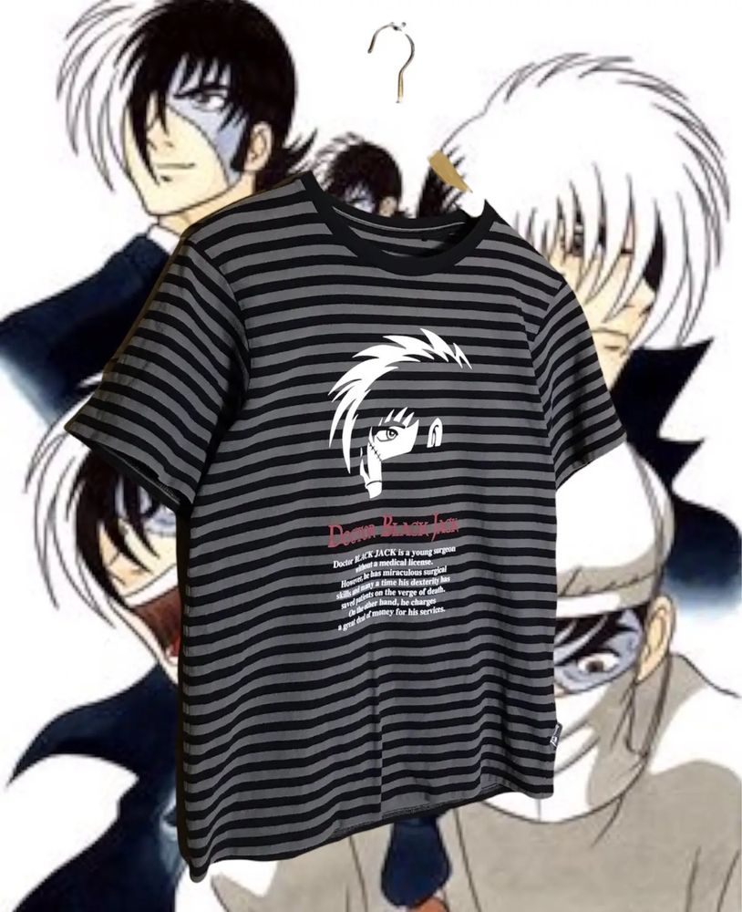 Uniqlo X Doctor Black Jack / TMT The Money Team ОРИГИНАЛНИ тениски - M
