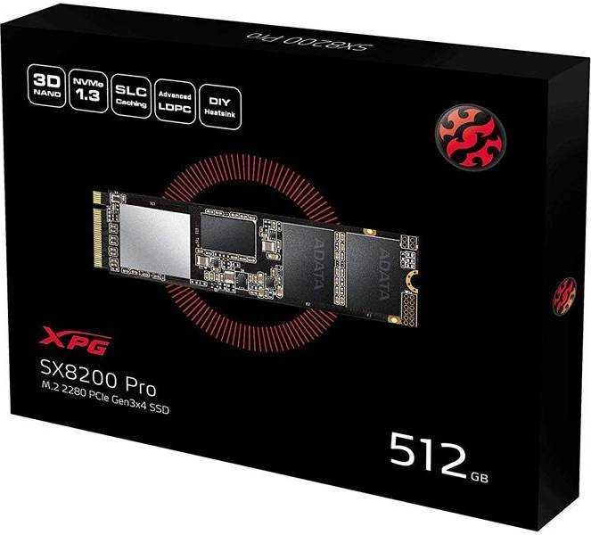 Adata XPG SX8200 pro 512GB M.2