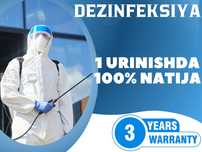 Дезинфекция Dezinfeksiya 24/7 обработка клоп, таракан, запахи, плесень