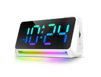 Электронный светодиодный часы будильник