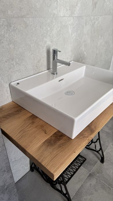 Blat Masa din Lemn Stejar Rusitc Netivit & Mobila Alpin Desgin