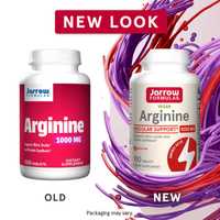 Аргинин Jarrow Formulas, Arginine, 1000 mg, 100 Tablets