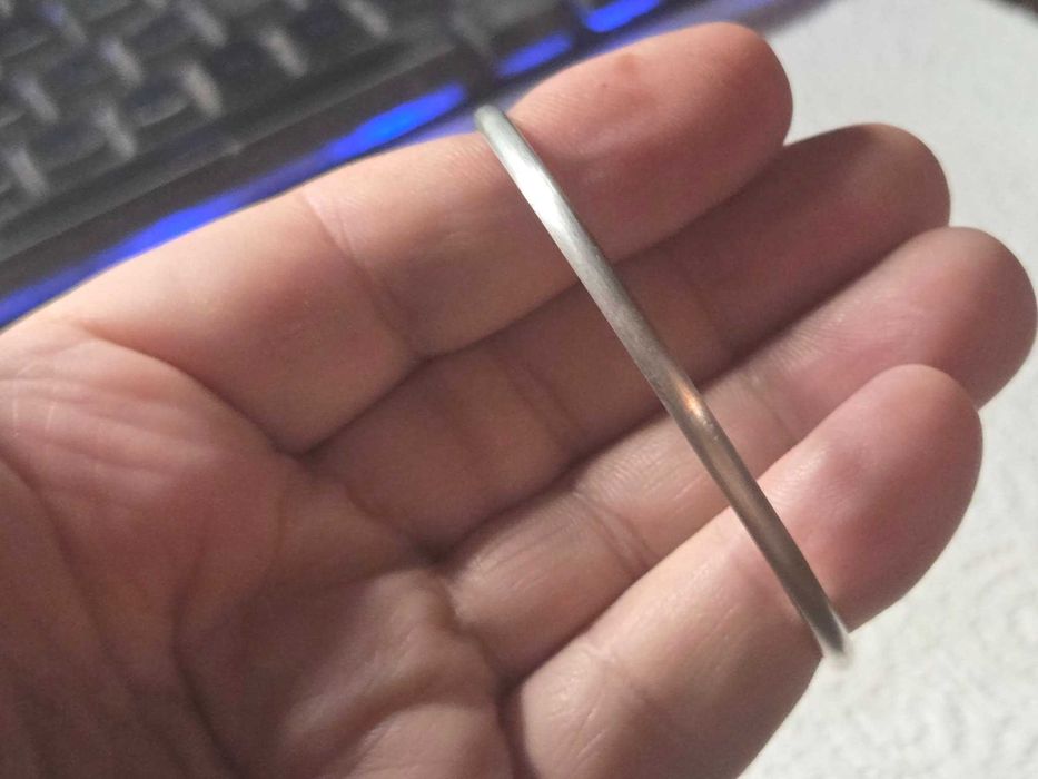 Bratara vintage argint mica fixa