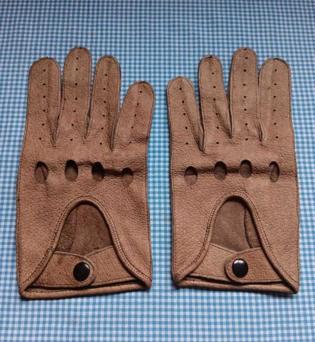 Manusi din piele pentru condus, șofat,Masina de epoca ,Dacia 1100,1300
