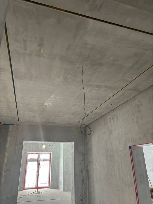 Штукатурка стен под маяк стяжка пола наливные полы