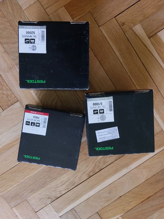 Foi abrazive și systainer de la Festool