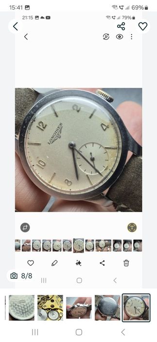 Ultim pret..Longines an 1937,  ceas foarte rar