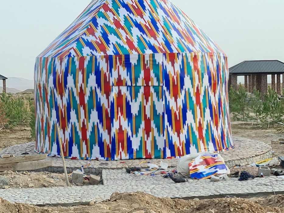 Баннер тент соя сетка установка хизмати