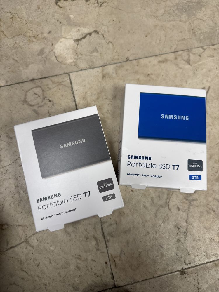 Ssd extern portabil samsung t7 2tb 1050mbs