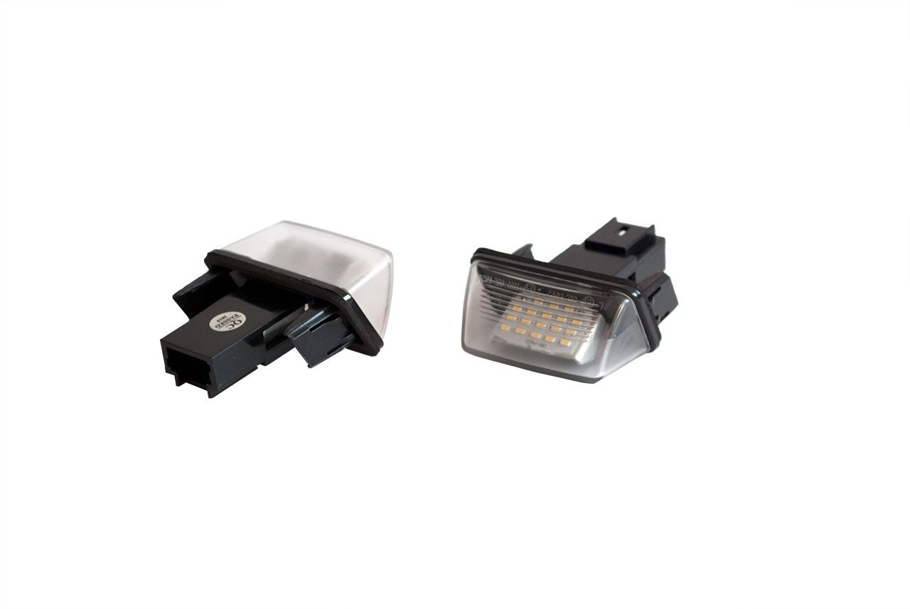Set 2 Lampi LED placute numar Citroen BERLINGO, SAXO si XSARA